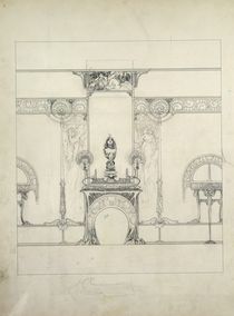 Design for the decor of the Fouquet jewellers by Alphonse Marie Mucha