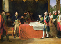 Preliminaries of the Peace Signed at Leoben by Guillaume Lethiere
