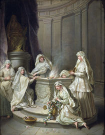 Vestal Virgins, 1727 by Jean Raoux