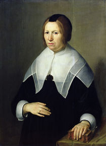 Portrait of a Woman von Willem van Honthorst