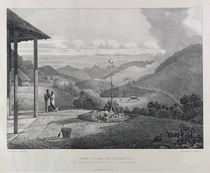 View from Kotagherry Looking Down the Plains of Coimbetoor by Captain E. A. McCurdy