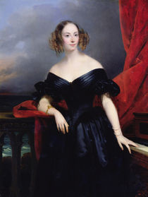 Madame Rampal, Comtesse de Grigneuseville by Claude-Marie Dubufe
