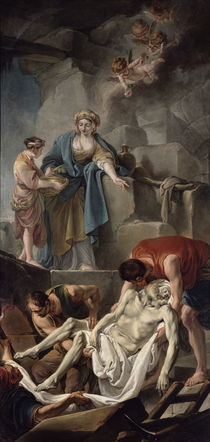 The Entombment of St. Andrew by Jean Baptiste Deshays de Colleville
