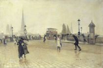The Pont Corneille, Rouen, 1891 von Leon Lemaitre