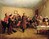A merchant's evening party by Leonid Ivanovich Solomatkin