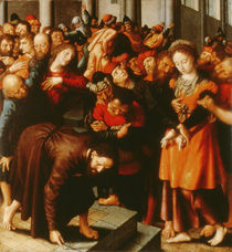 Christ and the Woman taken in adultery by Jan Sanders van Hemessen