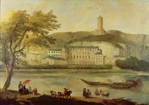 The Chateau de La Roche-Guyon von Hubert Robert