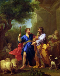 Jacob and Laban, before 1737 by Jean II Restout