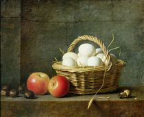 The Basket of Eggs, 1788 von Henri Roland de la Porte