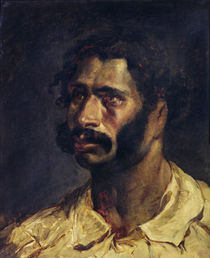 Portrait of the Carpenter of 'The Medusa' by Theodore Gericault
