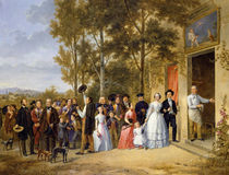 A Wedding at the Coeur Volant by French School
