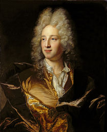 Portrait presumed to be Louis-Alexandre de Bourbon Duc de Damville by Hyacinthe Rigaud