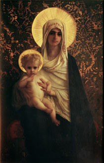 Virgin and Child, 1872 von Antoine Auguste Ernest Herbert or Hebert