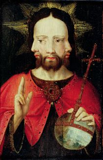 Trinitarian Christ, c.1500 by Flemish School