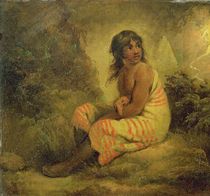 Indian Girl, 1793 by George Morland