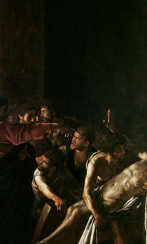Resurrection of Lazarus von Michelangelo Merisi da Caravaggio