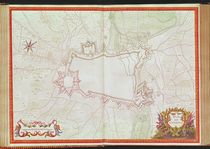 Ms. 986, Vol.1 Plan and Map of Cambrai von Sebastien Le Prestre de Vauban