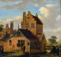 Brick Houses by Dutch School