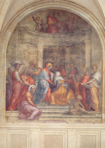 The Visitation, from the cloister von Jacopo Pontormo