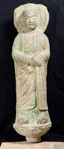 Monk, from Dunhuang, Gansu Province by Chinese School