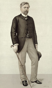 Gustave Eiffel from 'Vanity Fair' von English School