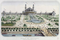 The Palais du Trocadero at the Exposition Universelle in Paris in 1878 by French School