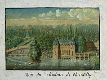 The Chateau de Chantilly von French School