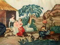 The Childhood of Paul and Virginie by French School