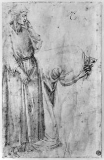 Two figures by Michelangelo Buonarroti