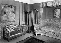 Bedroom belonging to Jeanne Lanvin c.1920-25 von Armand Albert Rateau