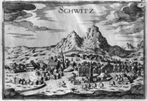 View of Schwyz von French School