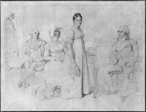 The Forestier Family von Jean Auguste Dominique Ingres