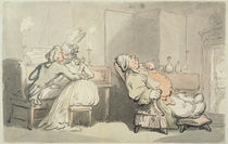 The Music Master, from 'Scenes at Bath' by Thomas Rowlandson