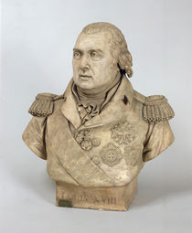 Bust of Louis XVIII by Louis Pierre Deseine