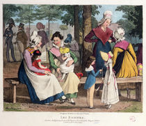 The Nannies, 1820 von John James Chalon