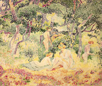 Nudes in a Wood, 1905 von Henri-Edmond Cross