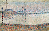 Study for 'The Channel at Gravelines by Georges Pierre Seurat