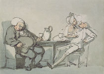 The Doctor Overcame by Thomas Rowlandson