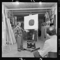 Adolph Gottlieb painting by American Photographer