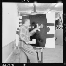 Adolph Gottlieb painting by American Photographer