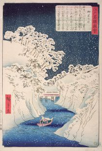 Views of Edo von Ando or Utagawa Hiroshige
