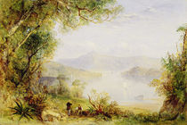 View on the Hudson River, c.1840-45 von Thomas Creswick