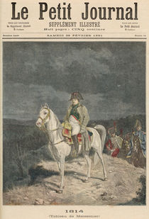 1814, from 'Le Petit Journal' von Jean-Louis Ernest Meissonier
