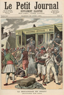 Bandits in the Orient: Arrests on a Train by Henri Meyer