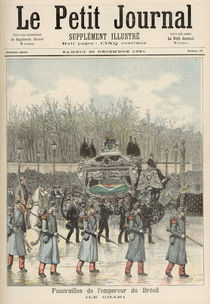 The Funeral of the Emperor of Brazil: The Carriage by Henri Meyer