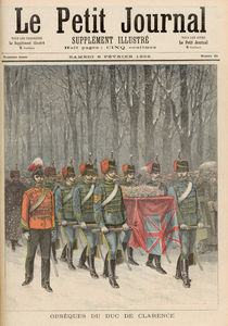 Funeral of Albert Victor Duke of Clarence by French School
