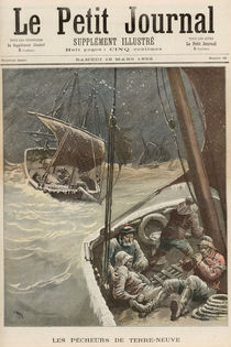 Newfoundland Fishermen, from 'Le Petit Journal' von Henri Meyer