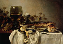 Breakfast, 1646 by Pieter Claesz