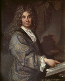 Nicolas Boileau von Jean Baptiste Santerre