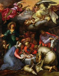 Adoration of the Shepherds by Abraham Bloemaert